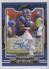 2021 Panini Playbook Rookie Green Signatures 6/10 Gary Brightwell #187 Auto 0nr3