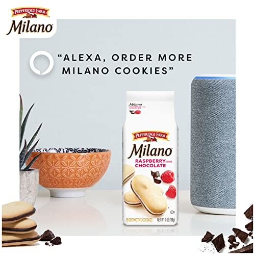 Pepperidge Farm Milano Cookies Raspberry Chocolate 7oz Bag | eBay