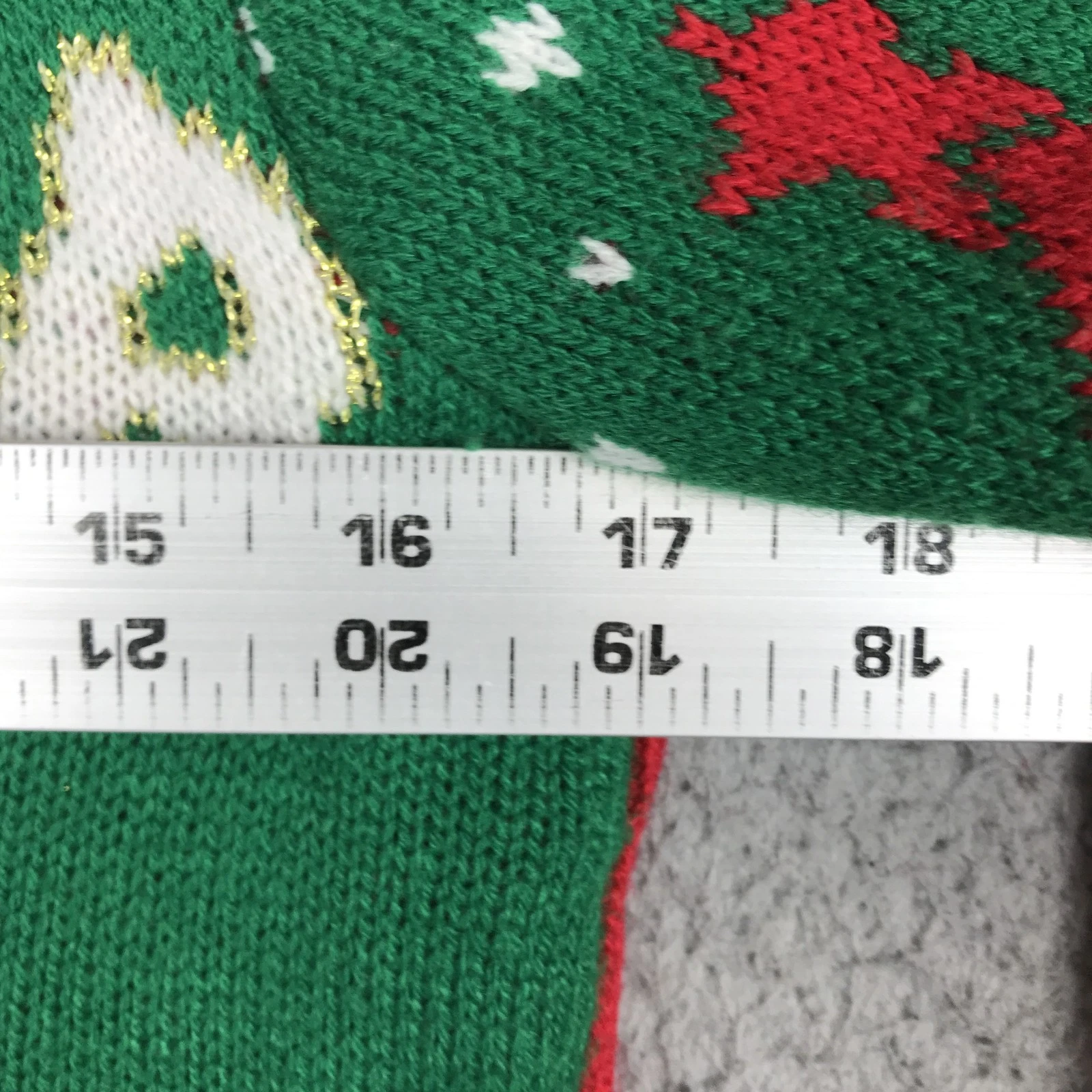 No Boundaries Sweater Womens Medium Christmas Unicorn Santa Ugly Holiday Pullove