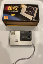 Kodak Disc 4000 Camera Outfit Vintage 1980  s Untested With Original Box Top