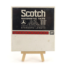 3M Scotch 111 Magnetic Tape 5" Reel To Reel Standard Length New Sealed