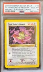 2000 POKEMON PROMO BLACK STAR POKEMON LEAGUE #18 TEAM ROCKET'S MEOWTH PSA 10