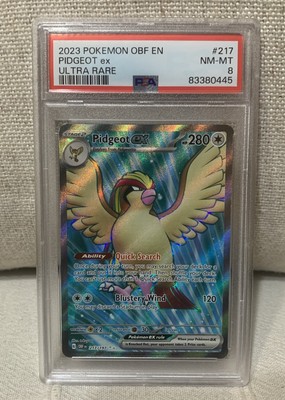 Pidgeot ex 217/197 SV03: Obsidian Flames Holo for sale online | eBay
