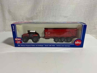 Siku Traktor with trailer #1844 Nib Collectors Quality Condition
