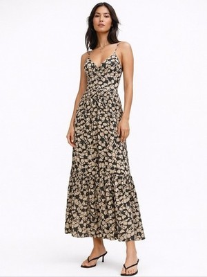 chinese dress ladies Button Down Dress - Linen Maxi Dress