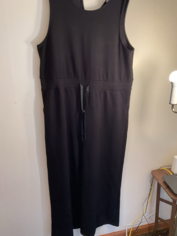 Womens Plus Size XXL Black Jumpsuitwide Leg 2XL 