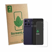 2X Screenleaf Displayschutzfolie FüR Motorola Moto G17 (Display+Kamera)