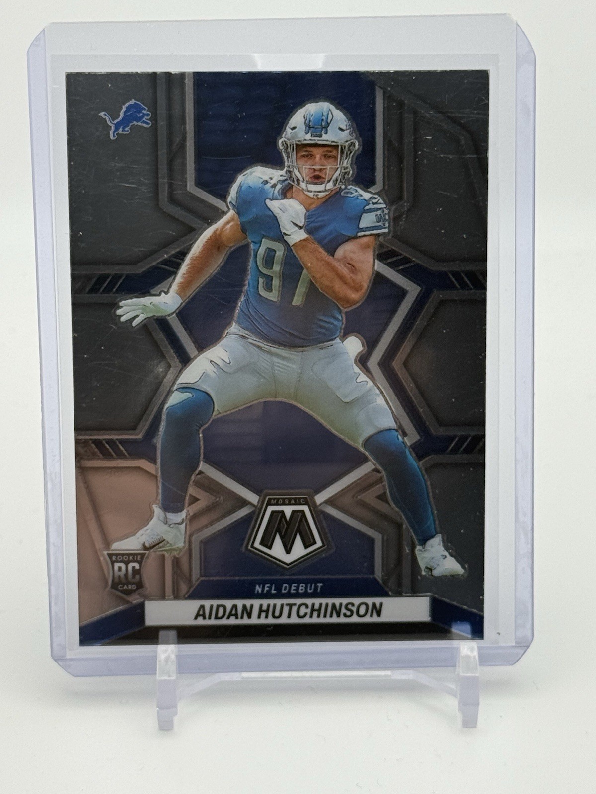 Aidan Hutchinson Panini Mosaic #287 Base