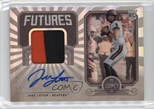 2020 Panini Legacy Futures Silver 4/399 Jake Luton #FP-JL Patch Auto n1u