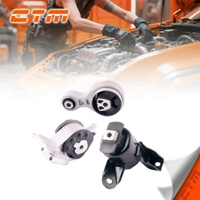 3PCS Motor Trans Mount Set Fit 10-12 Ford Fusion 2.5L/ 2010 Mercury Milan 2.5L