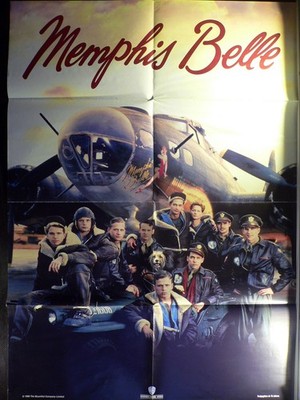Memphis Belle - Matthew Modine - Billy Zane - Videoposter A1 84x60cm gefaltet