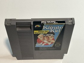 Nintendo Entertainment System The Karate Kid Cartridge NES Tested CLEAN