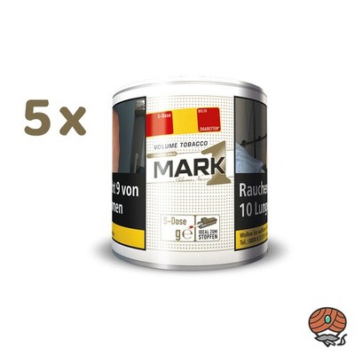 Mark Adams No. 1 / Mark1 GOLD Volumentabak S Dose 5x 50g