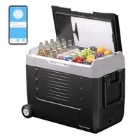 Kompressor 35L Auto KüHlbox -20℃ Dual-Zone KüHlschrank Camping 12V/230V App
