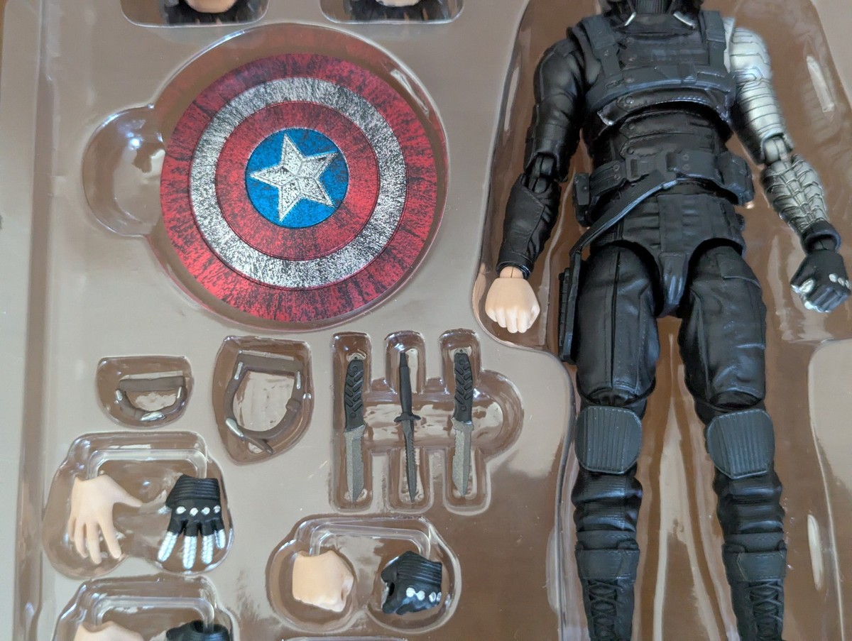 MEDICOM TOY MAFEX 203 WINTER SOLDIER Captain America The Winter