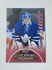 VEINI VEHVILAINEN 2021-22 Upper Deck Series 1 Young Guns UD Canvas Rookie #C109