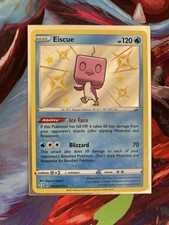 Pokémon TCG Eiscue Shining Fates SV035/SV122 Holo Shiny Holo Rare