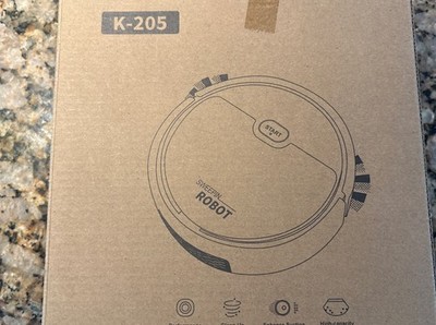 New Sweepin Robot K-205 - Black - OPEN Box but never used