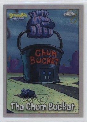 2025 Topps Chrome Spongebob 25th Refractor The Chum Bucket #48 1ai1