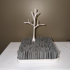 Boon Grass Countertop Baby Bottle/Baby Accessories Drying Rack-Grey-1 Twig