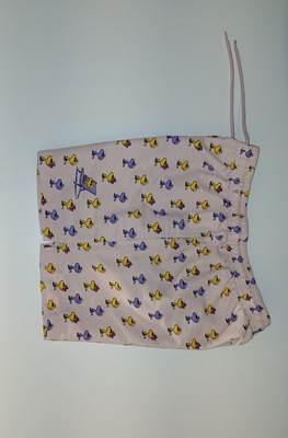 ZARA X PEANUTS WOODSTOCK MENS PINK SWIM SHORT TRUNK SZ LARGE 2023