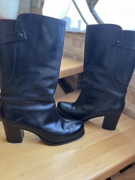 Women & Other Stories Boots Black Leather 41 #3J6Q