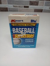 1990 Topps Kmart Collectors Edition Baseball Superstars  Unopened Sealed Box