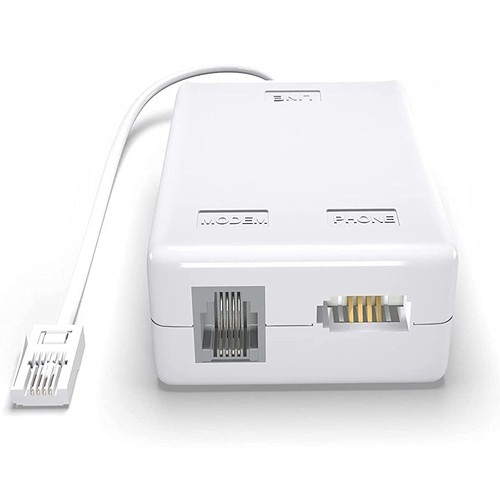 Professional ADSL Microfilter - Space-Saving Design for Optimal Signal Stability - 第 3/10 張圖片