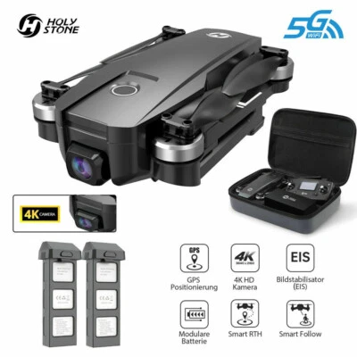Holy Stone HS720E GPS Foldable RC Drone with 4K EIS UHD 130 FOV Camera Brushless