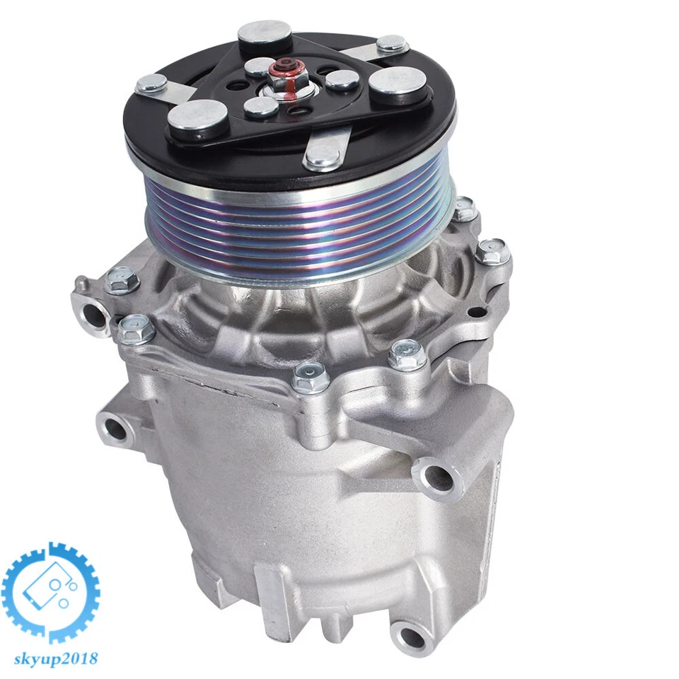 Compresor de aire acondicionado con embrague para Honda Civic 2006 2007 2008 2009 2010 2011 1,8 L Foto 3 de 4