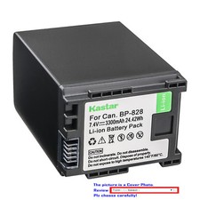 Kastar Replacement Battery for Canon BP-820 BP-828 Canon XA15 Video Camera