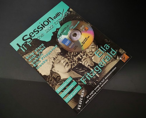 Wonderful & Hard to Find ~ In Session With Ella Fitzgerald: Book & CD ~ New