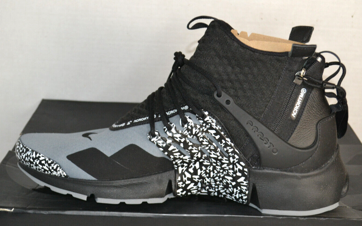 air presto mid acronym on feet