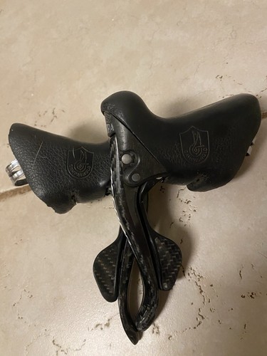 Campagnolo Record 10 Speed Shifter Set Carbon 10s Shift Lever BB System Race - Picture 4 of 8