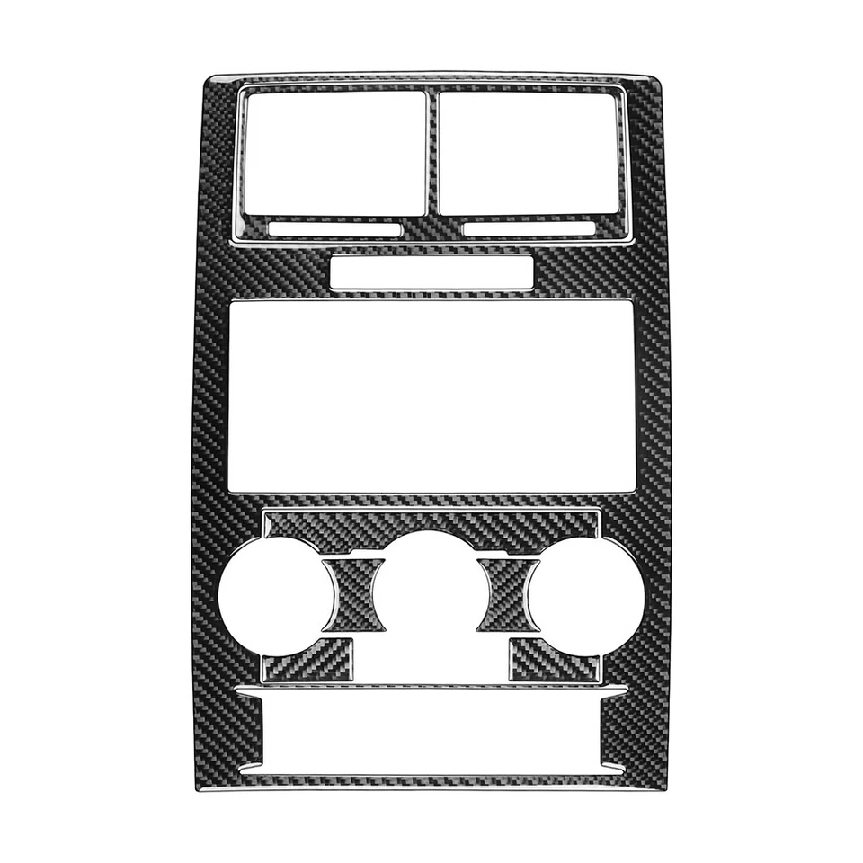 Capa painel console médio vinil fibra de carbono para Dodge Charger 08-10 - Imagem 2 de 4