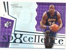 SHAQUILLE O'NEAL 2003 SP XCELLENCE #96 SP LAKERS #0120/3999 MINT