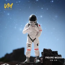 Miniatures 1/18 Space Suit Astronauts Scene Prop Figure Model For Cars Vehicles