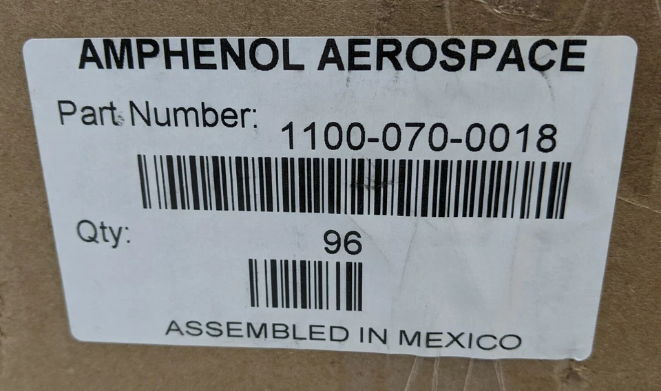 96 Amphenol 1100-070-0018 SJT Series Circular Connector Bayonet Shell Panel Mnt - Image 4 of 4