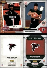 2023 Panini Instant Bijan Robinson DRAFT NIGHT/RPS FIRST LOOK Falcons #DN5 #4 RC
