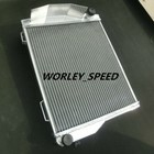 Aluminum Radiator For Aftermarket AUSTIN HEALEY 3000 1959 1967 Manual 3 Cores