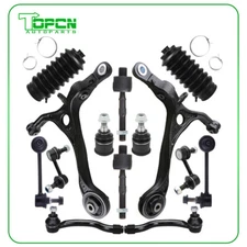 Front Lower Control Arm Tie Rod End Sway Bar Suspension For 2007-2008 Acura TL