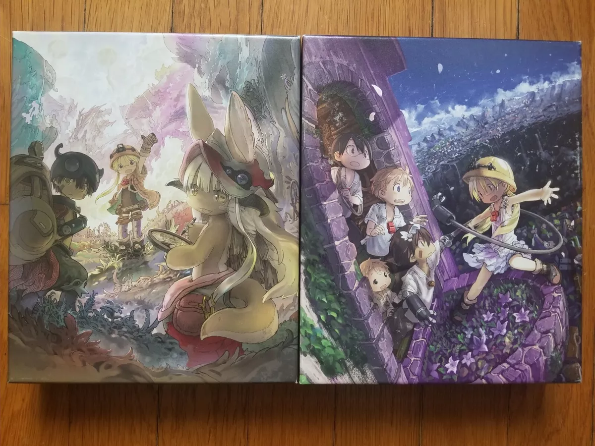 Collector's Item Blu-Ray MADE IN ABYSS Blu-Ray BOX 1st & 2nd Volume