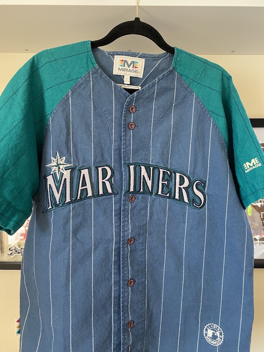 Vintage Seattle Mariners Ken Griffey Jr. Mirage Jersey Mens