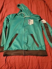 Attack on Titan Anime Cosplay Costume Hoodie Mens Large Womens XL Jacket Zip-up