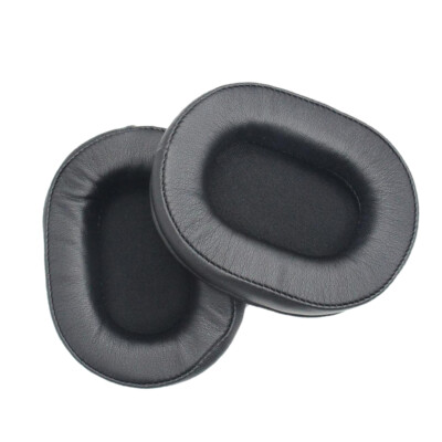 Kopfhörer Ohrpolster Ersatz für Audio Technica ATH SR5 SR5BT Schwarz