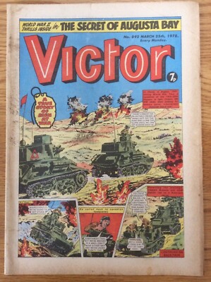 Victor #892 25/3/78 Alf Tupper, Steelman s Eleven DC Thompson Comic 