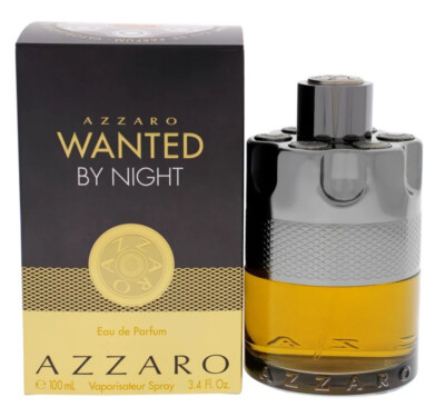 Azzaro Wanted By Night Men 3.4 oz 100 ml Eau De Parfum Spray Factory Sealed