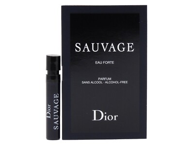 DIOR SAUVAGE EAU FORTE PARFUM 1.0ml .03fl oz x 1 COLOGNE SPRAY SAMPLE VIAL