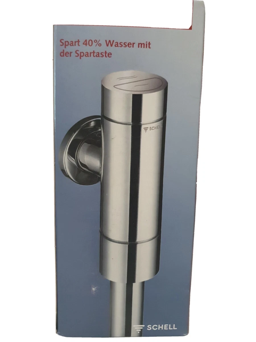1 X Schell Schellomat Druckspüler Silent Chrom, SCH022490699)748  