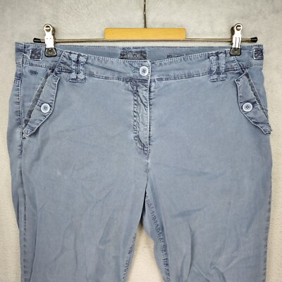 BRAX Jeans Damen Hose Gr. W31 L32 Blau Mod. Melrose Camp Gerade beim 97%Baumwol